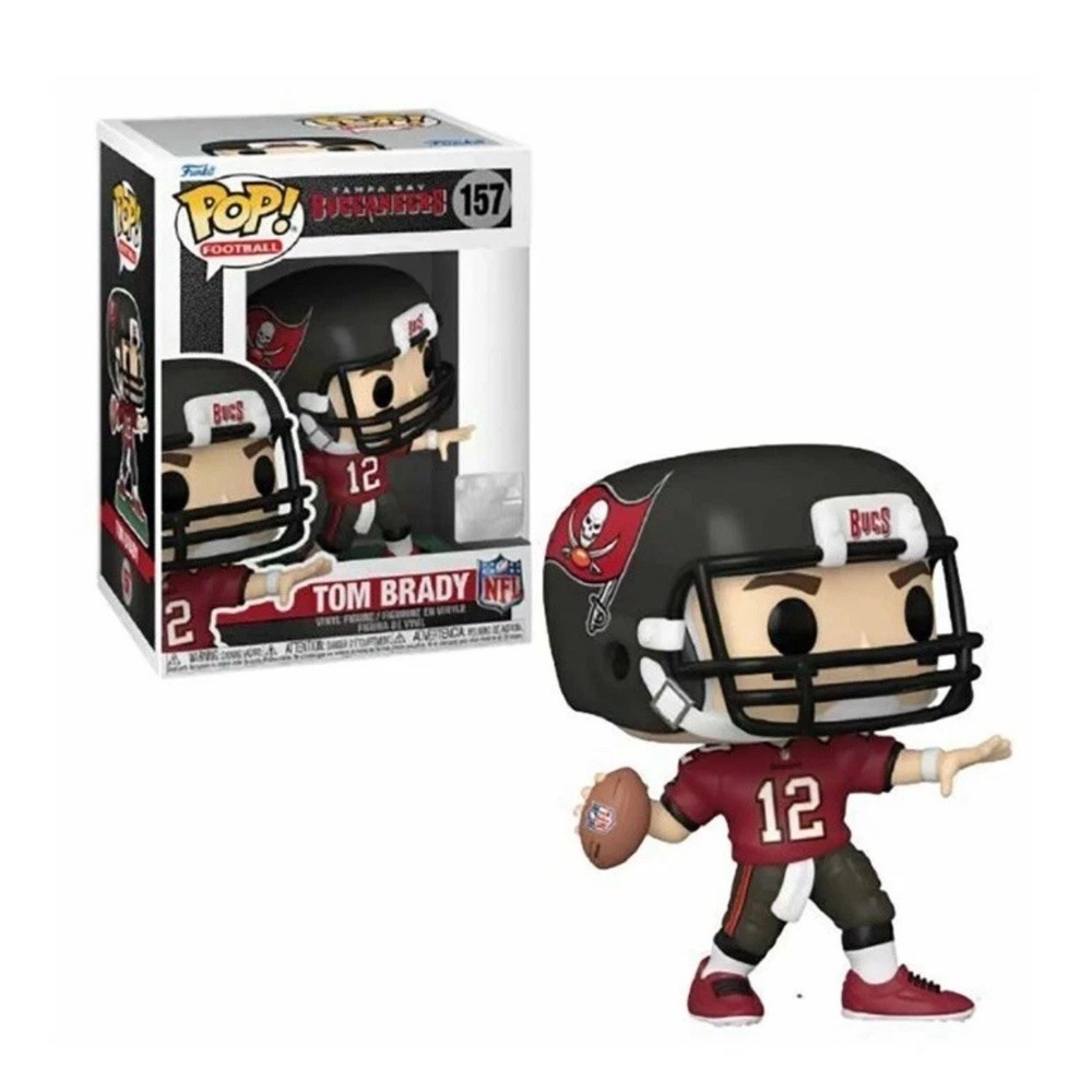 Funko‎ Pop Football NFL Tampa Bay Buccaneers Tom Brady #157 Vinyl Figure NIB